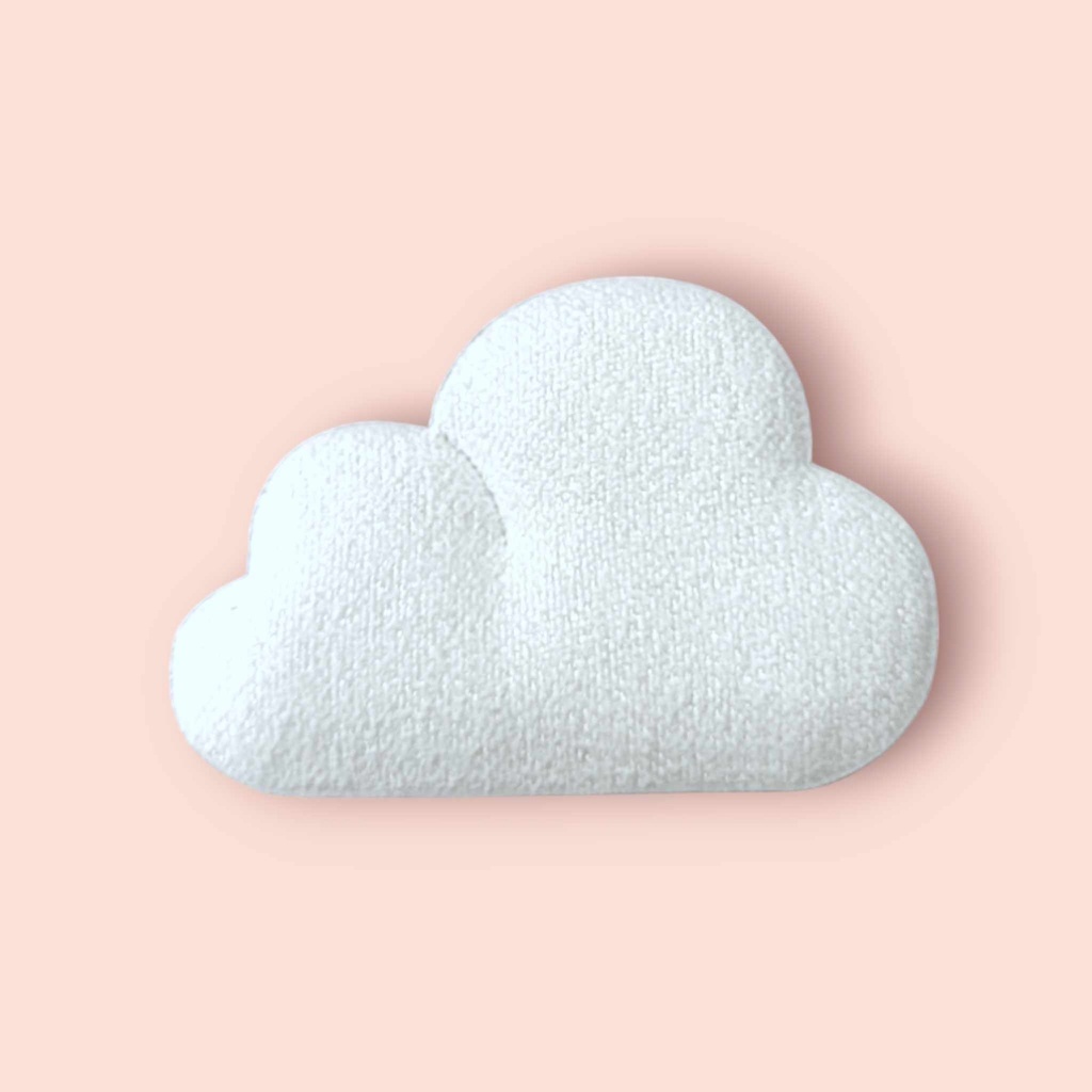 Attache tétine lapin en bois et tissu coton à pois doré au choix - Ecusson personnalisable