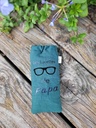 Etui à lunettes - lin - couleur au choix 
