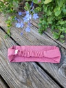 Bandeau cheveux en coton scintillant  -couleur au choix 