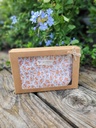 KIT cadeau : Trousse maquillage + 4 lingettes + 1 barrette + 1 chouchou + 1 bandeau - en gaze de coton Liberty -  BIO au choix 