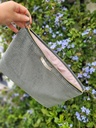 Pochette Ipad - Tablette - velours côtelé et coton - couleur au choix - PERSONNALISABLE - SUR COMMANDE