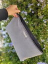 Pochette Ipad - Tablette - velours côtelé et coton - couleur au choix - PERSONNALISABLE - SUR COMMANDE