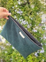 Pochette Ipad - Tablette - velours côtelé et coton - couleur au choix - PERSONNALISABLE - SUR COMMANDE