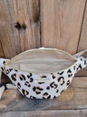 Sac Banane en coton BIO LEPOARD - motif au choix - personnalisable - Sur commande