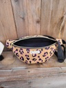 Sac Banane en coton BIO LEPOARD - motif au choix - personnalisable - Sur commande