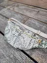 Sac banane en coton bio style toile de Jouy L&A Création