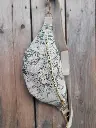 Sac banane en coton bio style toile de Jouy L&A Création