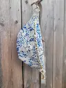 Sac banane en coton bio style toile de Jouy L&A Création