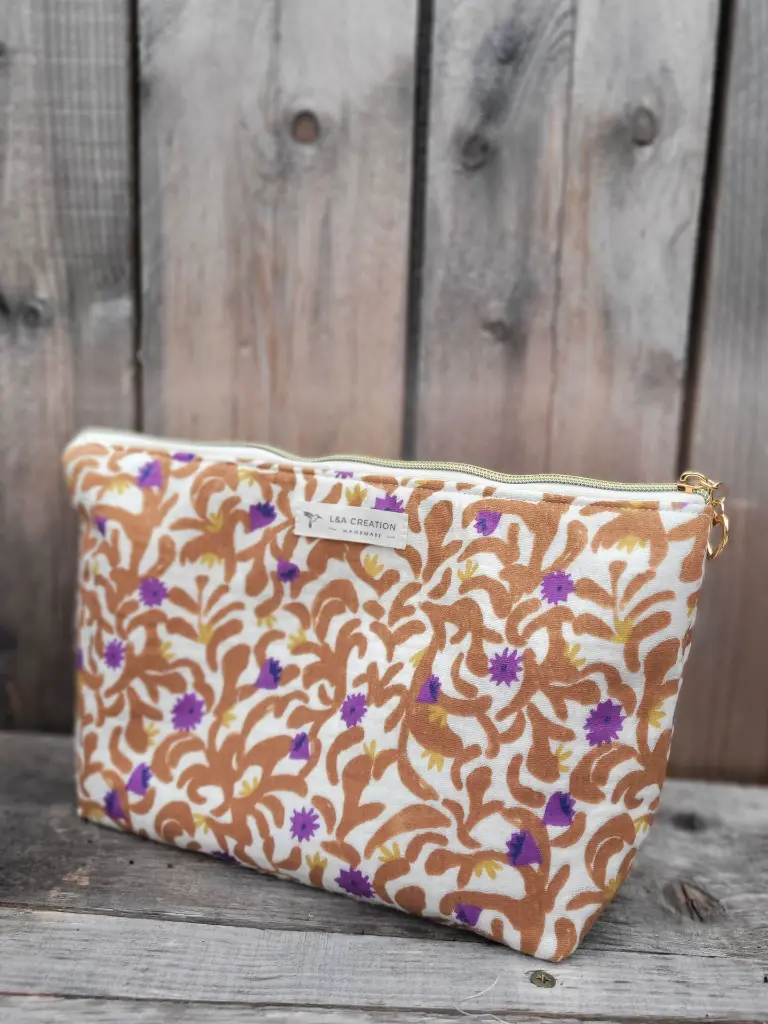 Pochette trousse imperméable - 2 tailles - L&A Création