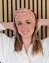 Bandeau de soin skincare en nid abeille coton bio et Bambou- règlable L&A Création