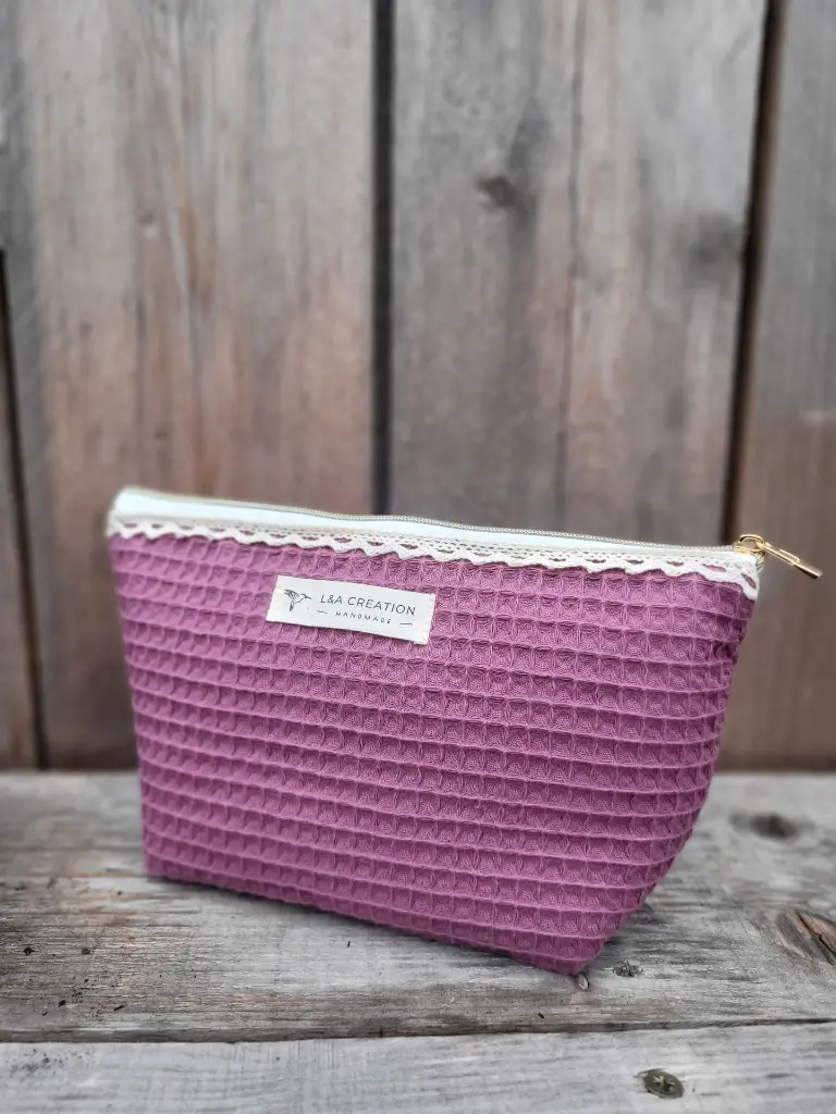pochette imperméable trousse de toilette trousse maquillage L&A Création