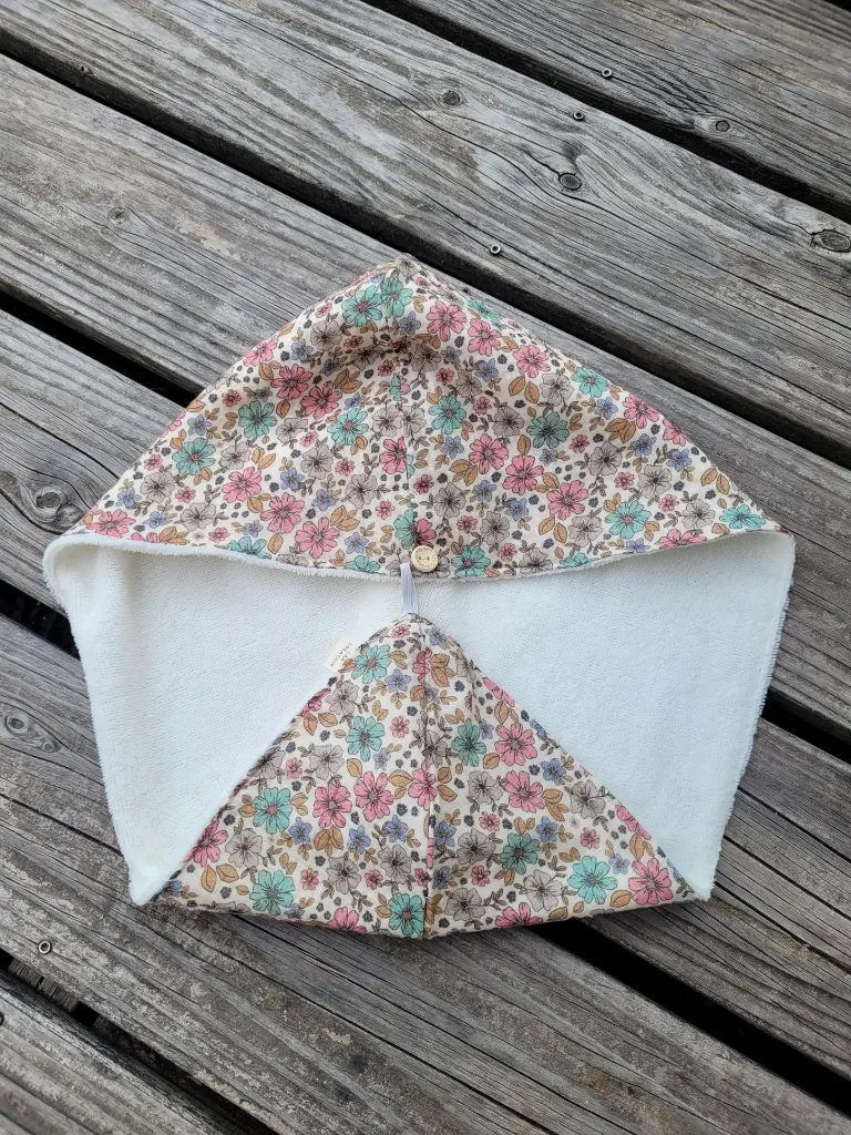 serviette pour cheveux turban - soin cheveux