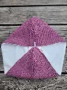 Serviette turban pour cheveux ultra doux coton Bio et bambou L&A Création