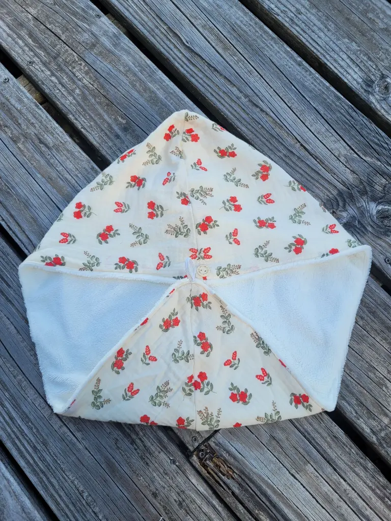 serviette pour cheveux turban - soin cheveux