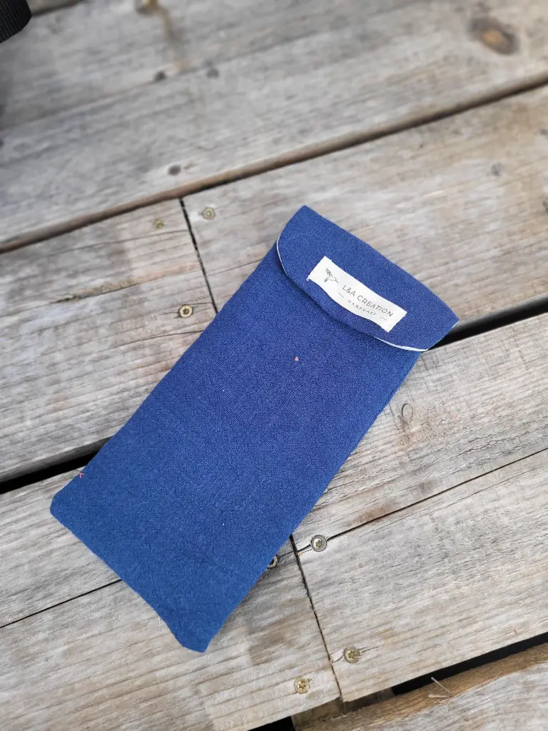 Etui à brosse à dent en lin, imperméable