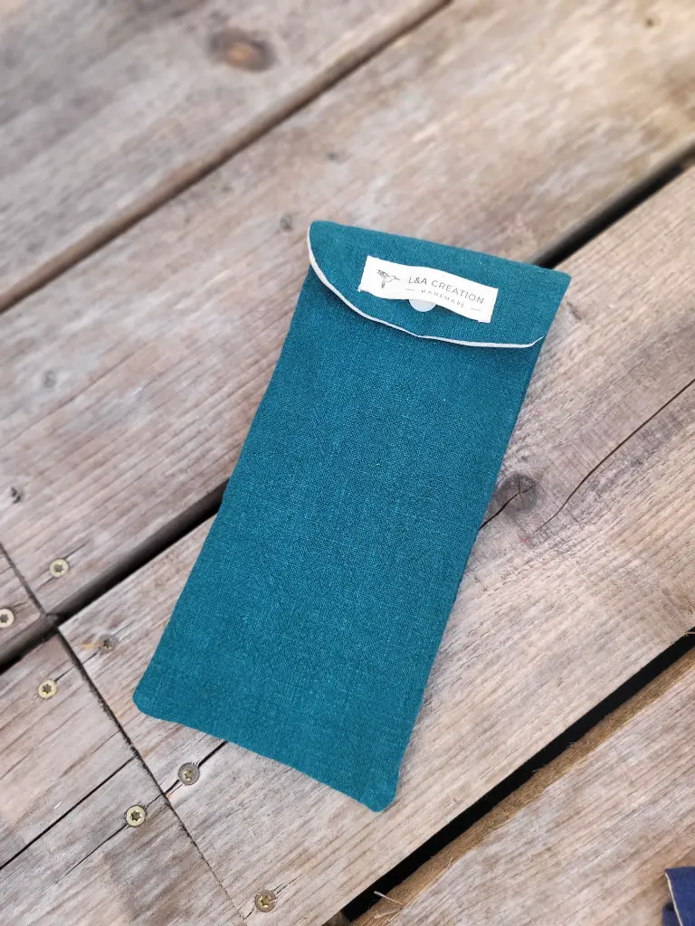 Etui à brosse à dent en lin, imperméable