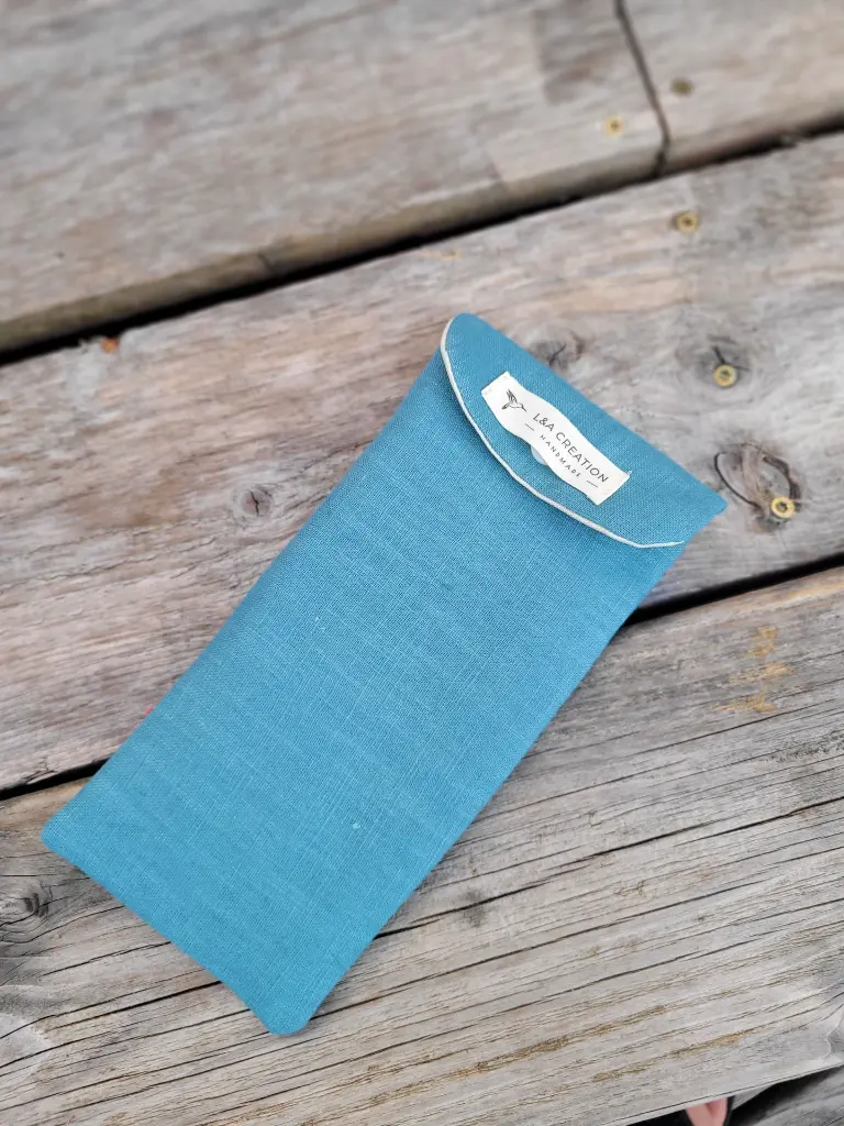 Etui à brosse à dent en lin, imperméable