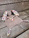 Doudou lapin personnalisable bébé - cadeau naissance