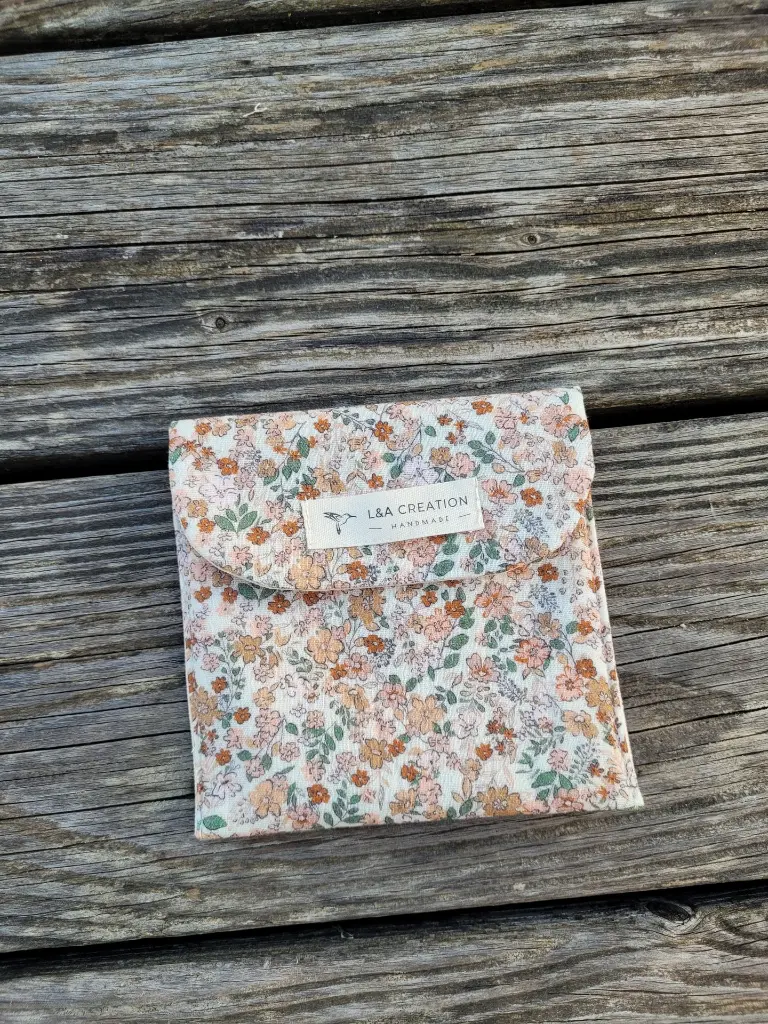 Pochette étui à savon ou lingettes - imperméable