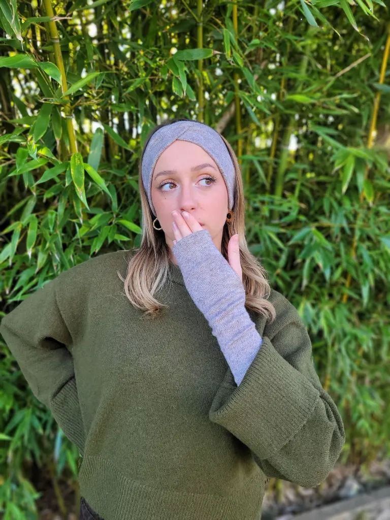 Ensemble bandeau et mitaines