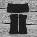 Ensemble bandeau et mitaines