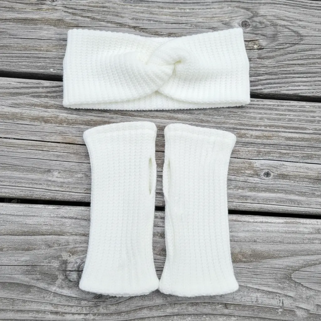 Ensemble bandeau et mitaines