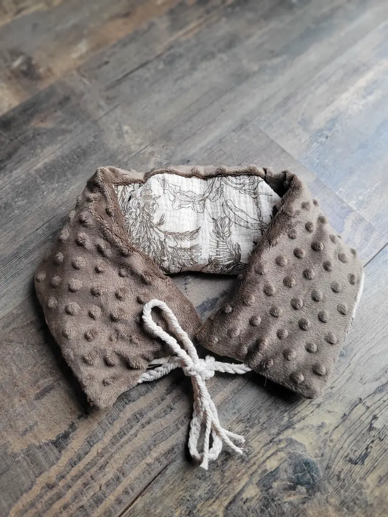 Bouillotte sèche à base de riz - personnalisable