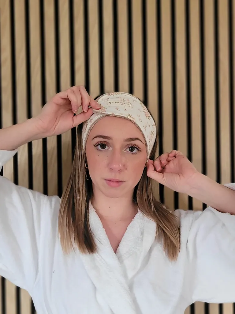 bandeau de soin skincare