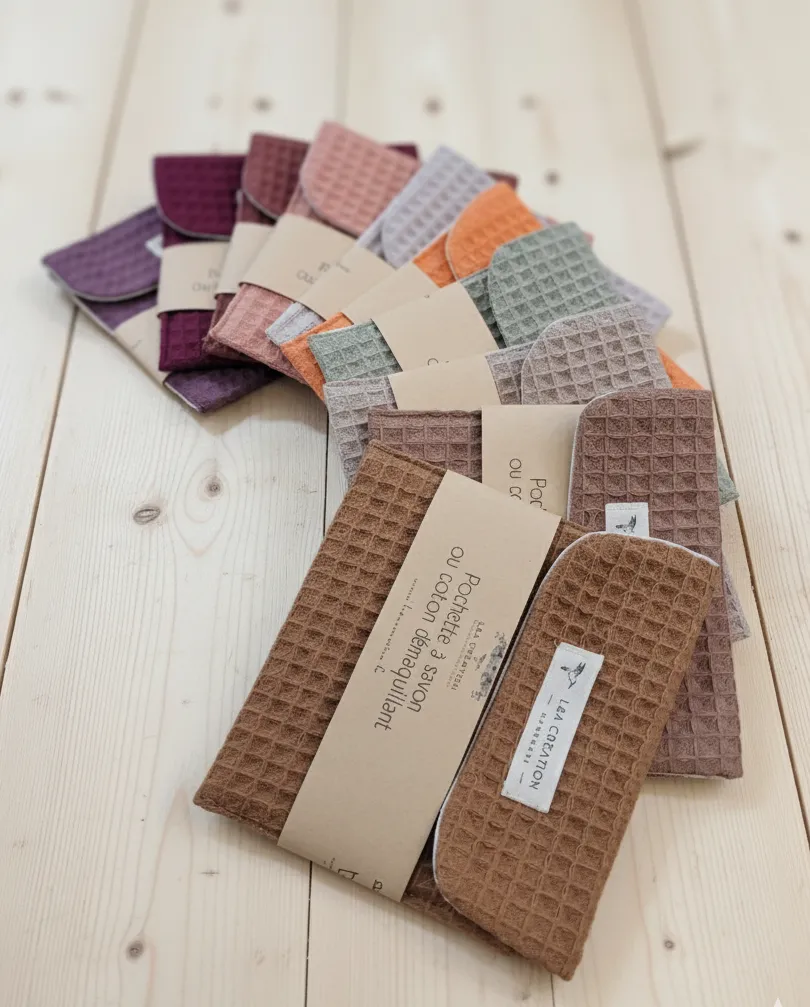 Pochette imperméable savon