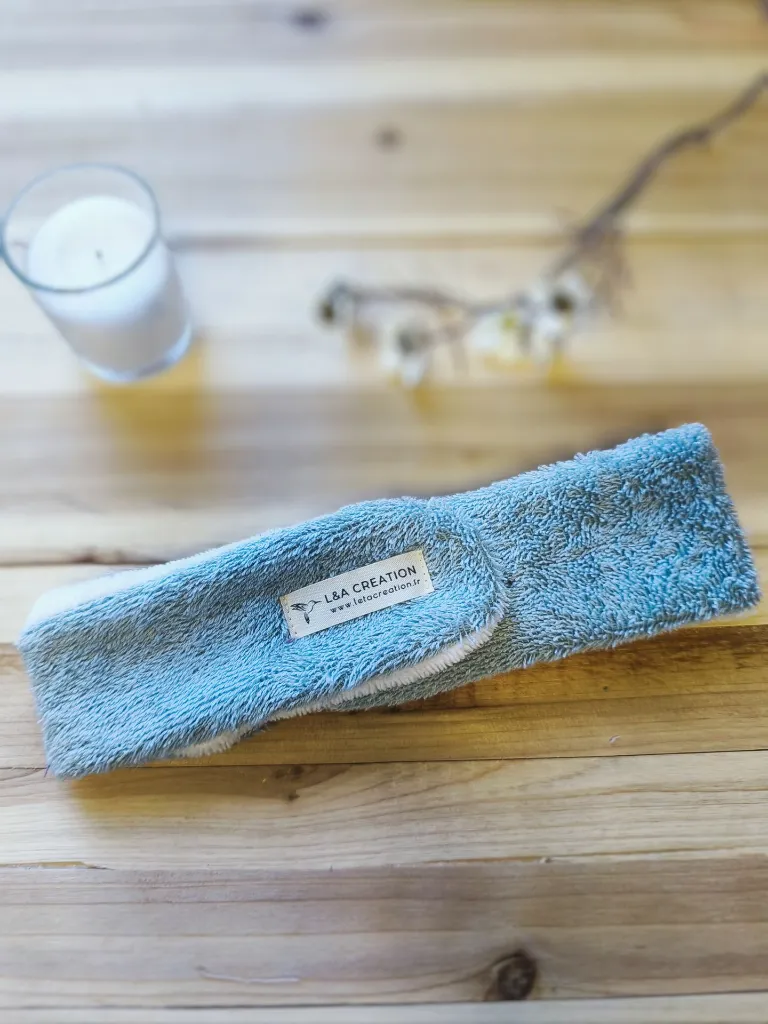 Bandeau de soins skincare en éponge Bio lagon