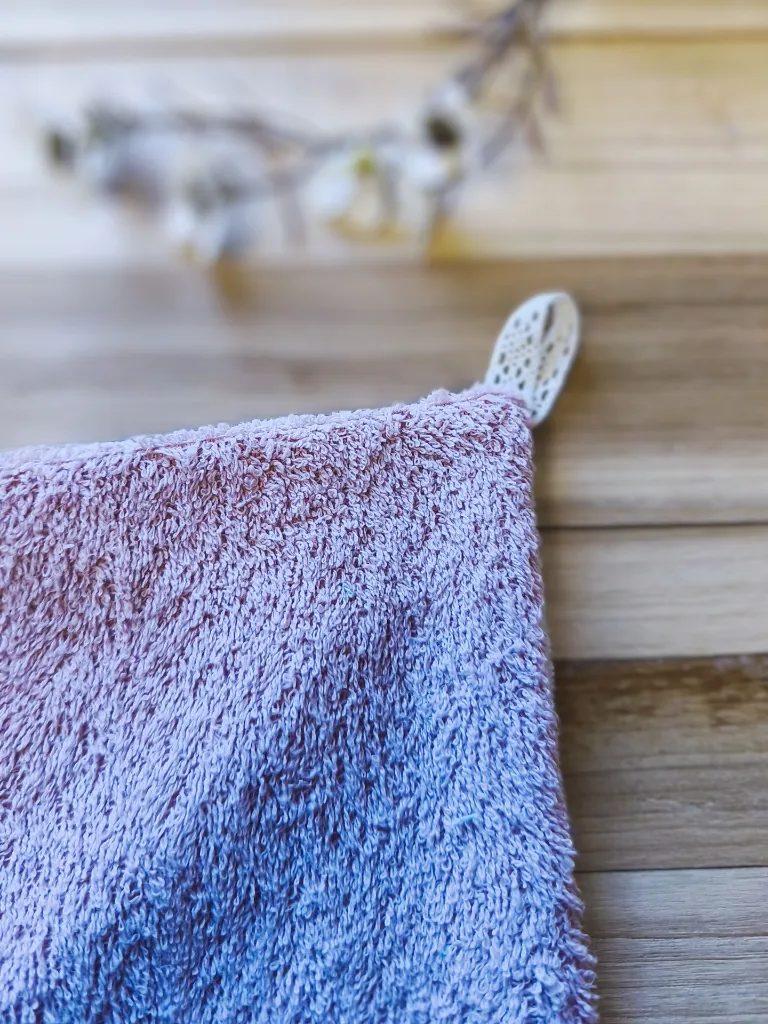 Petite serviette skincare Bio pour visage