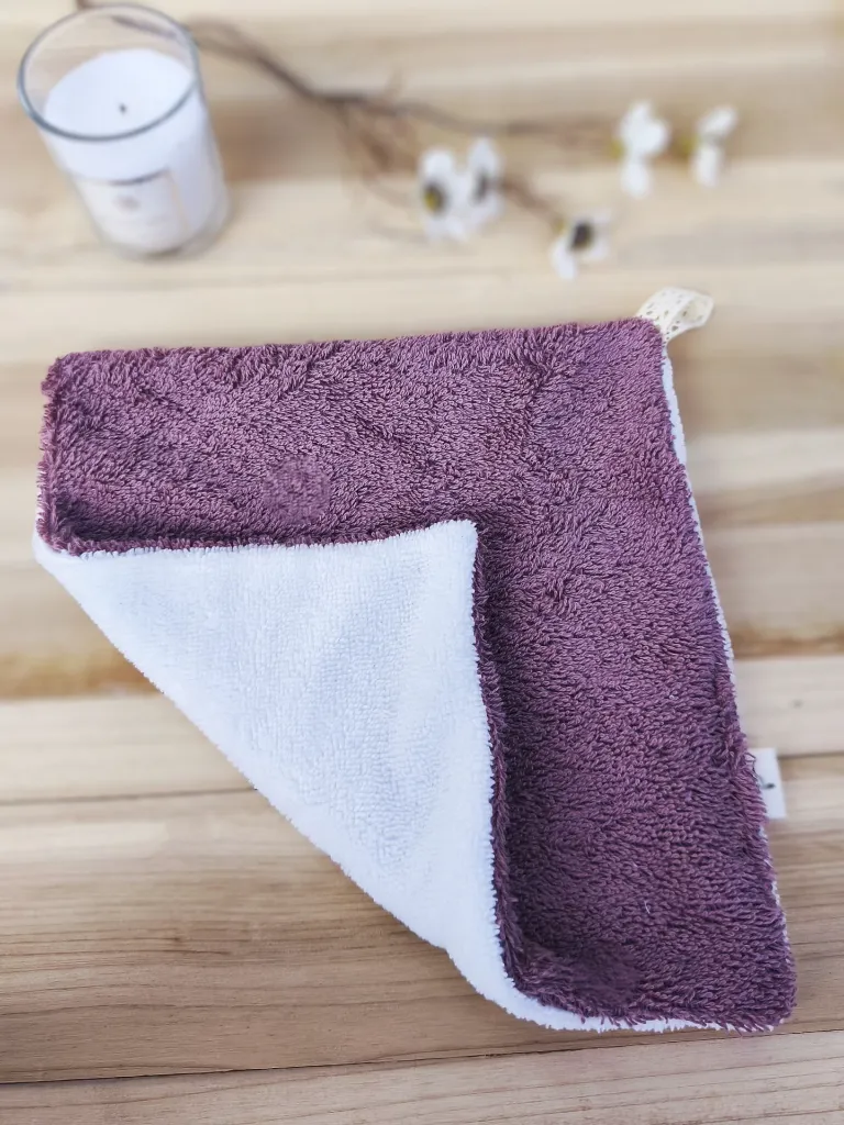serviette visage