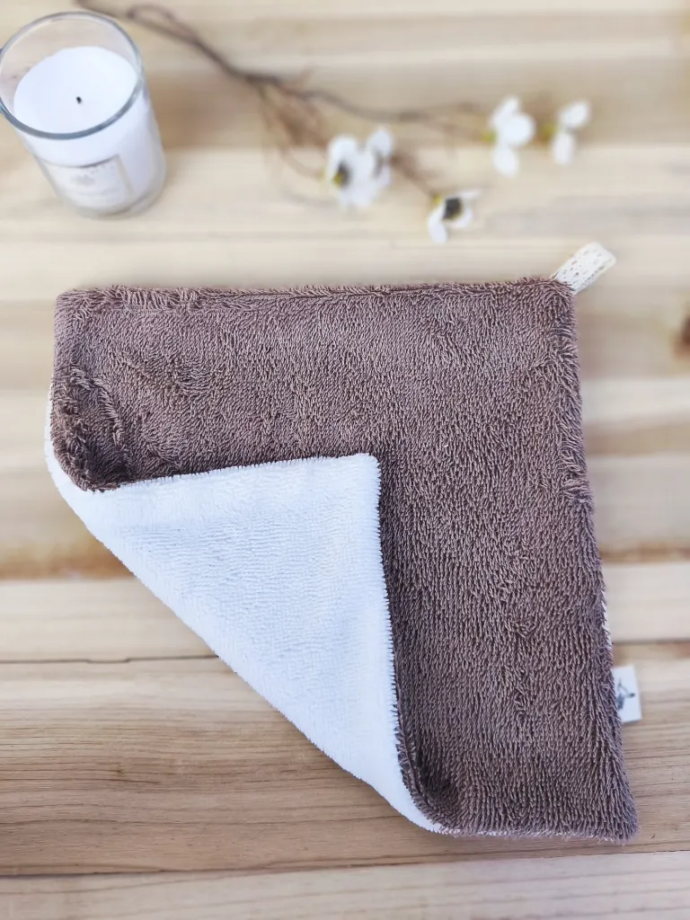 serviette visage