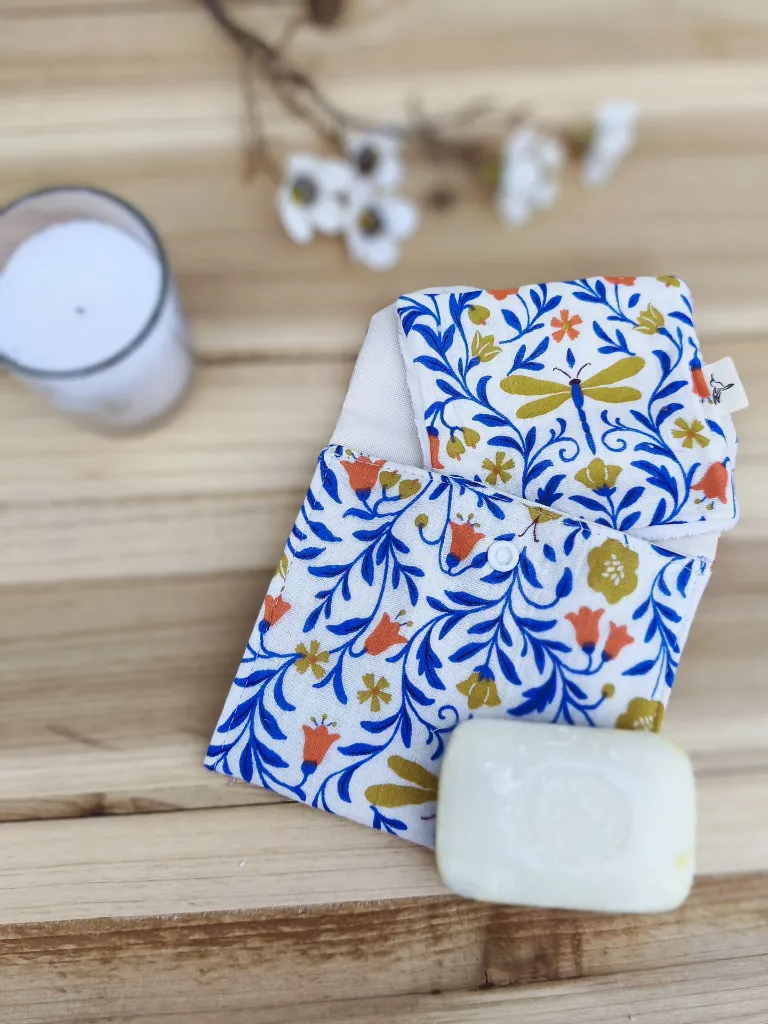 Pochette étui à savon ou lingettes - imperméable - L&A Création