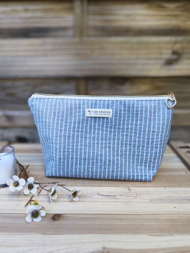 Pochette trousse imperméable - 2 tailles - L&A Création