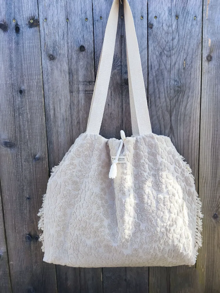 sac de plage imperméable léopard
