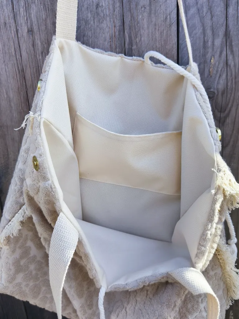 sac de plage imperméable léopard