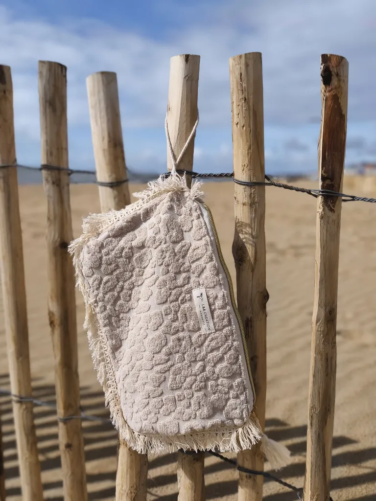 Pochette à maillot de bain Eponge  léopard