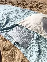 Pochon serviette de plage 2 en 1 L&A création