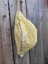 sac banane plumetis jaune