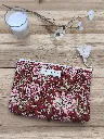 pochette matelassé en coton Indien HandBlock Print L&A Création