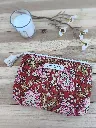 pochette matelassé en coton Indien HandBlock Print L&A Création