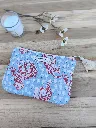 pochette matelassé en coton Indien HandBlock Print L&A Création
