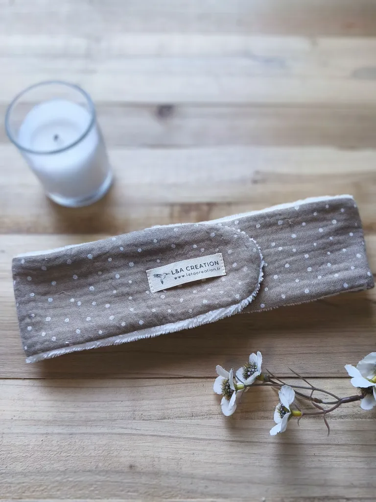 bandeau de soin skincare L&A Création
