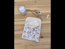 Pochette étui à savon ou lingettes - imperméable - L&A Création