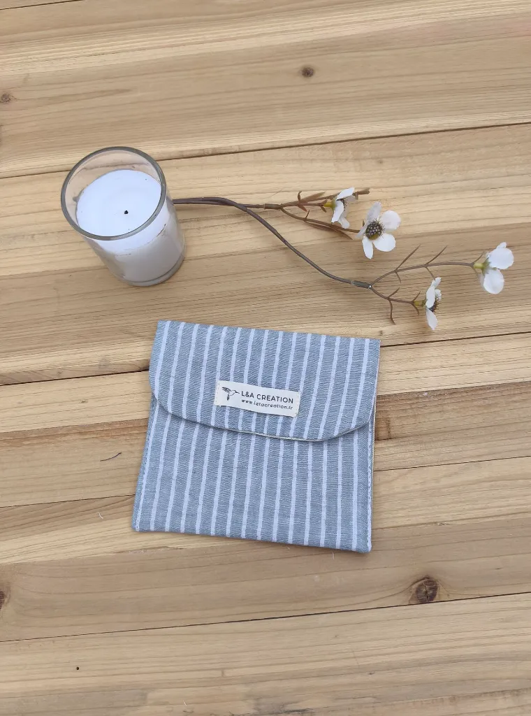 Pochette étui à savon ou lingettes - imperméable - L&A Création