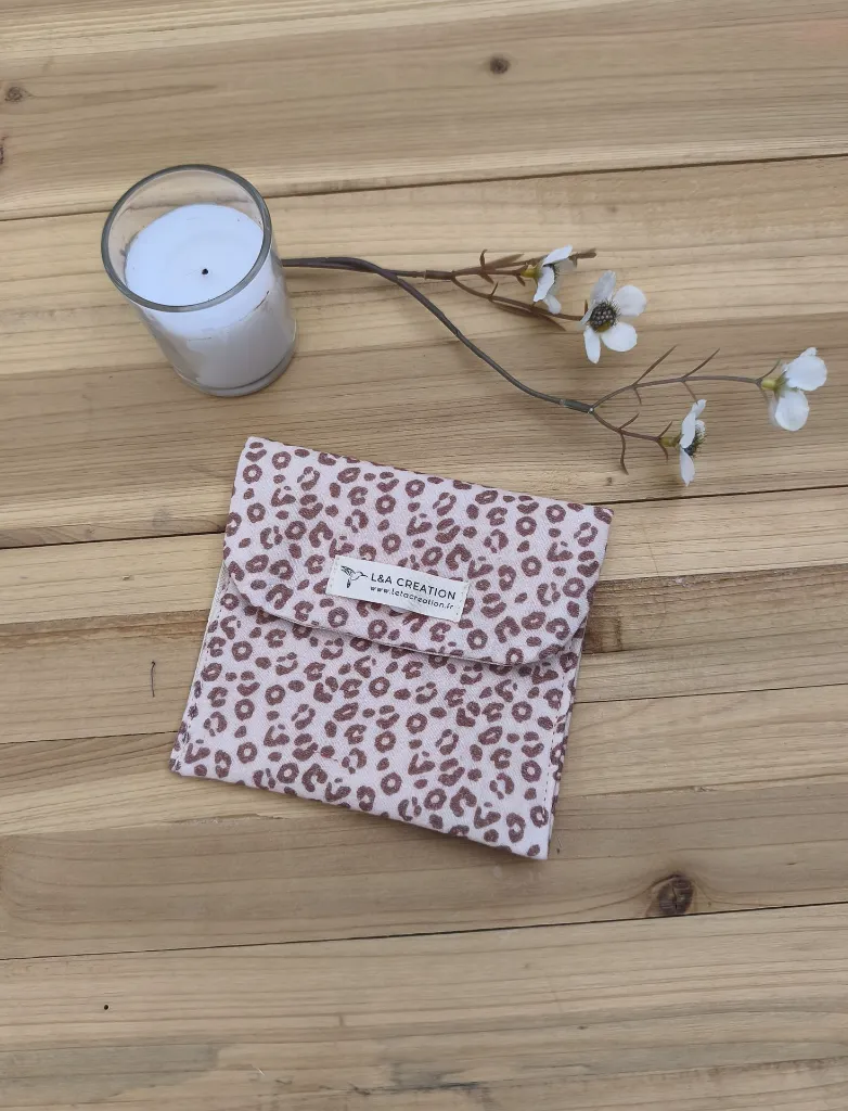 Pochette étui à savon ou lingettes - imperméable - L&A Création