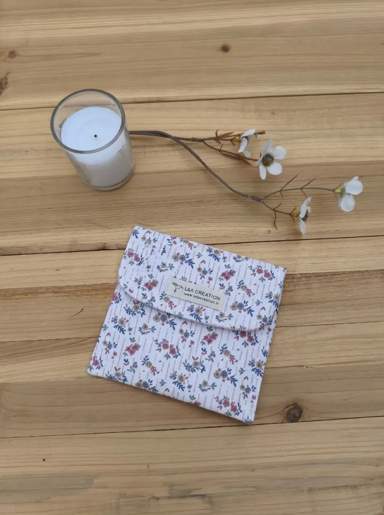 Pochette étui à savon ou lingettes - imperméable - L&A Création