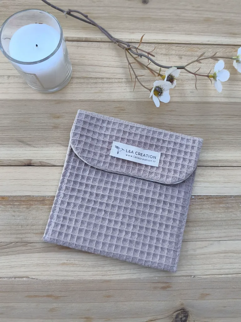 Pochette à savon, pochette imperméable, étui à savon L&A Création