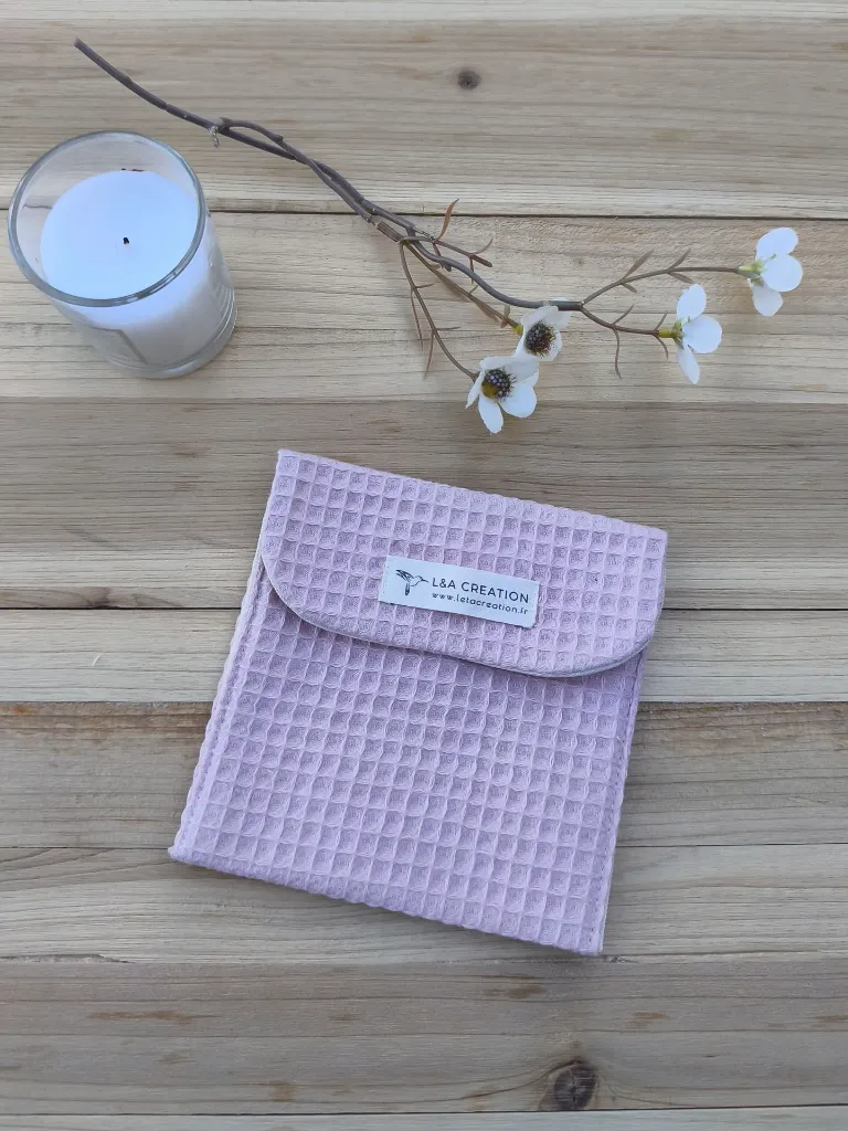 Pochette à savon, pochette imperméable, étui à savon L&A Création